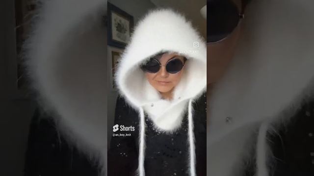 Тренд Самые модные красивые капоры у меня Индивидуальные заказы и готовые изделия в канале по ссылк смотреть онлайн