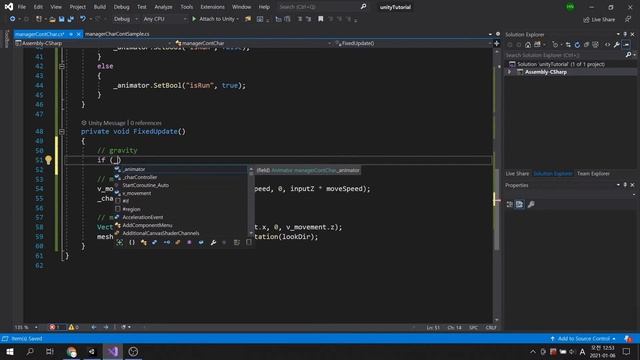 Unity C# : Character Controller - Part 2 : Gravity, Attack and Others. смотреть онлайн
