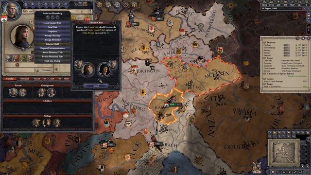 Let's Play Crusader Kings 2 [HIP Mod] New World Order 6 смотреть онлайн