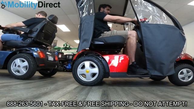 Mobility Scooter TUG-O-WAR!!?? смотреть онлайн