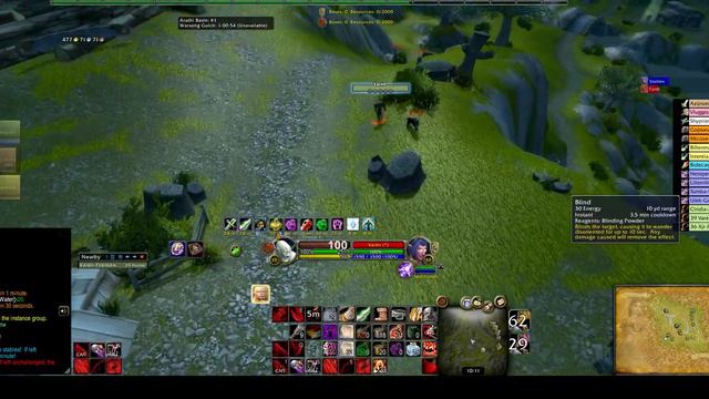 Rogue twink 39lvl, daily game, montage (WOW Classic) смотреть онлайн