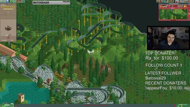 RollerCoaster Tycoon 2: A Bobsleigh Coaster Fail смотреть онлайн
