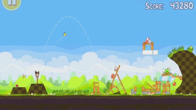 Angry Birds Seasons Level 1-6 Theme Easter Eggs Walkthrough 3 Stars Gameplay tutorial смотреть онлайн