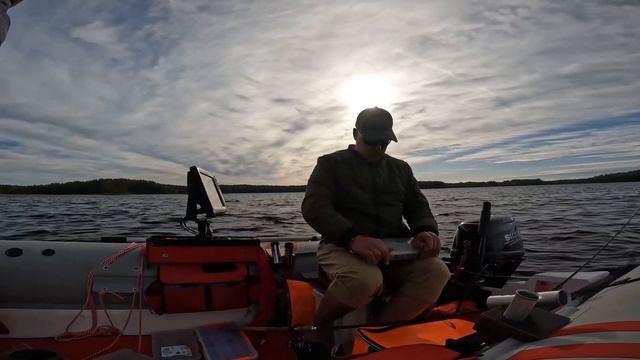 Трофейный окунь!!! Килограммовый окунь на джиг. Спиннинг с лодки. #рыбалка #fishing смотреть онлайн
