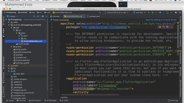 91 Flutter Firebase Notification messaging смотреть онлайн