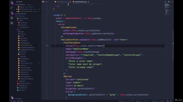 Extract Color Picker Component смотреть онлайн