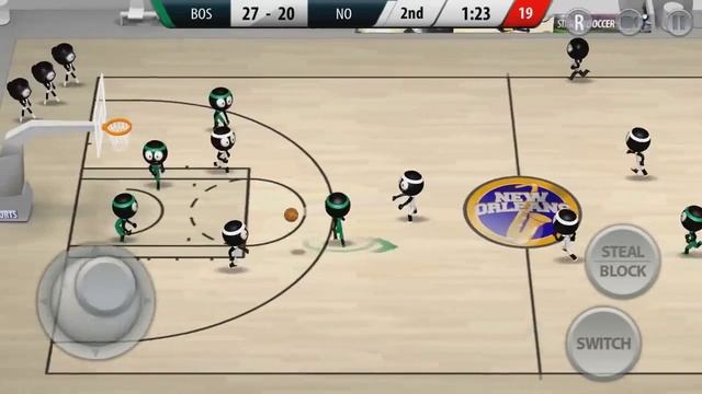 Stickman Basketball 2017 Android Gameplay #4 смотреть онлайн