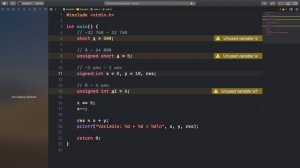 Язык Си для начинающих / #2 - Переменные и типы данных