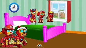 Песенка прыгали в кроватке Щенячий Патруль на русском