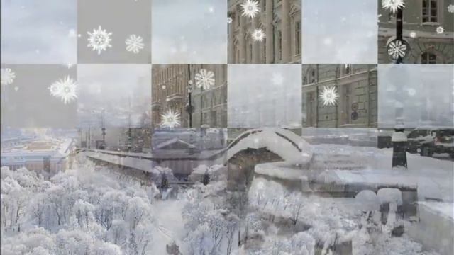 "ПЕТЕРБУРГСКИЙ СНЕГОПАД" Песня. Слова Ольги Шарко. Музыка, исполнение - Валентина Юдина. смотреть онлайн
