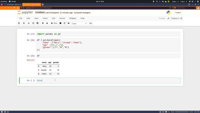 4 Pandas loc method смотреть онлайн