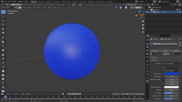 How To Assign Different Materials To The Same Mesh | Blender 2.92 Tutorial смотреть онлайн