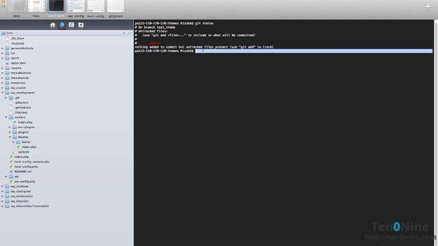 5. Add a WordPress Theme Via A Git Branch - WordPress and Git смотреть онлайн