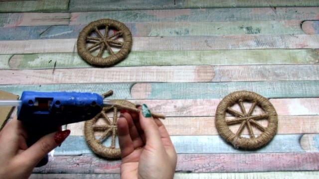 Как сделать велосипед для декора? Декоративный велосипед своими руками! Мастер класс смотреть онлайн