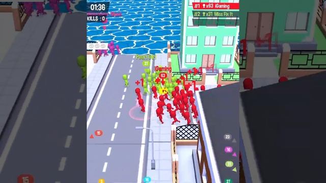 Roof Rails Vs Crowd City : All Levels Gameplay Walkthrough - Level 1-9999 New Update Android, iOS # смотреть онлайн