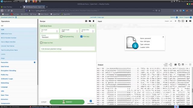 Took the Byte [easy]: HackTheBox Forensics Challenge (XOR decryption with CyberChef) смотреть онлайн