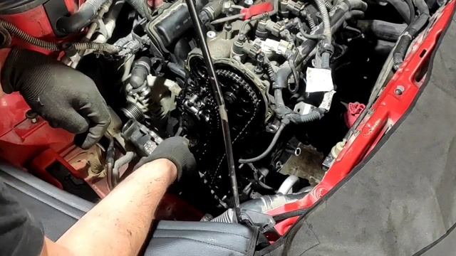 Замена ГРМ - Opel Combo 1.3 CDTI смотреть онлайн