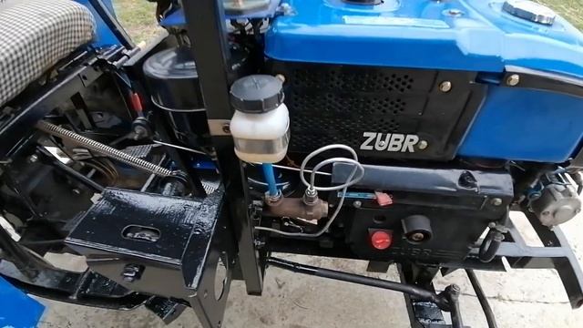 Дашок своїми руками для мінітракторця на базі мотоблока ZUBR 12 (криша,навіс,кабіна) смотреть онлайн