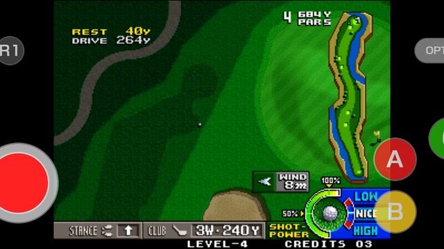 BIG TOURNAMENT GOLF ACA NEOGEO (by SNK CORPORATION) IOS Gameplay Video (HD) смотреть онлайн