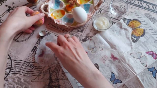 Декупаж яиц