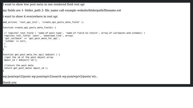 Wordpress: rest api add post meta смотреть онлайн