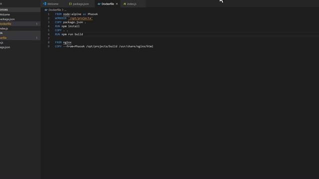 Docker Custom image : docker multi-stage build смотреть онлайн