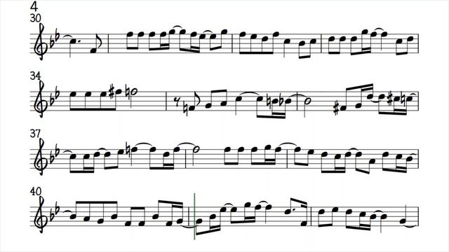 Goodbye To Love Flute Violin Sheet Music Backing Track Play Along Partitura смотреть онлайн