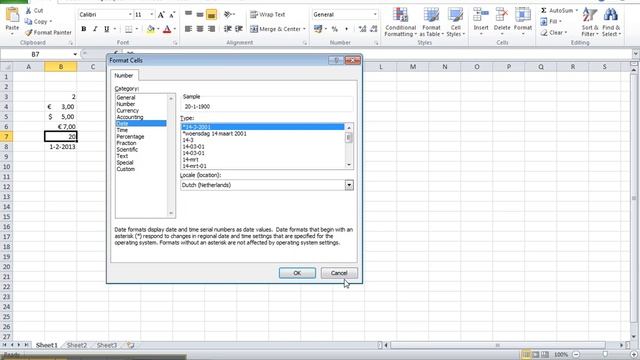 Number Formatting in Excel 2010 смотреть онлайн