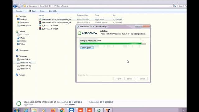Python Installation | Anaconda Installation | Jupyter Notebook Running Demo Video смотреть онлайн