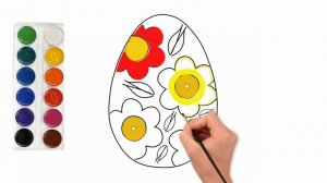 How to Draw an Easter Egg quick and easy!