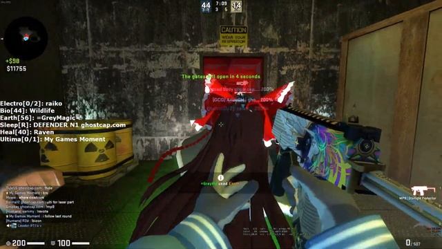 CSGO ZOMBIE ESCAPE Ze_ffvii_cosmo_canyon_v5k_fix Rage Mode (Solo Win) On Ghostcap