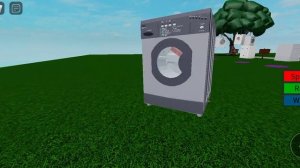разрушение стиральной машины в роблоксе