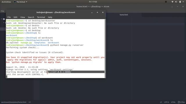 14. website #1 - creating HTML templates (django 2 in hindi) смотреть онлайн