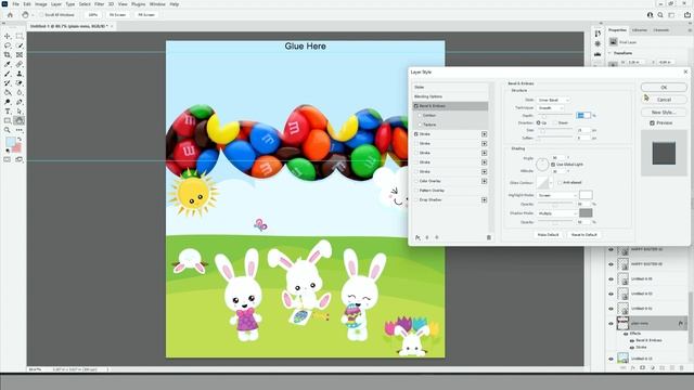Custom M&M's Mini Wrapper Tutorial | Beginner Friendly Photoshop | Easter Basket Stuffer смотреть онлайн