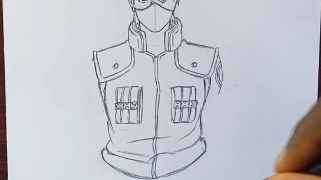 how to Draw kakashi Hatake [full body| easy step by step Drawing tutorial смотреть онлайн