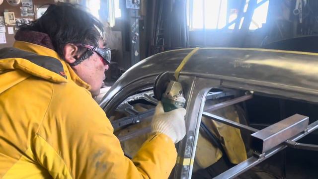 Choptop 1950 FORD SHOEBOX　2 Door Coupe　フォード 2ドアクーペ シューボックス 屋根切り　行程