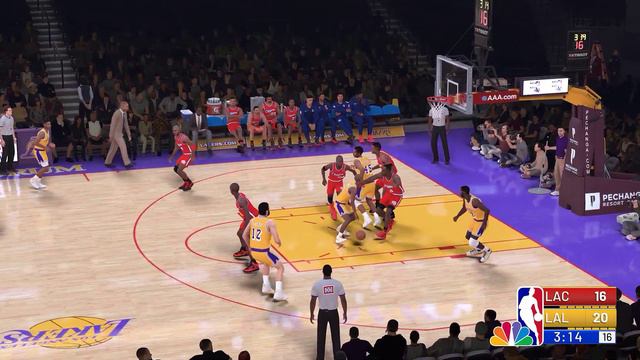 🏀 1992 CLIPPERS vs. LAKERS | NBA 2K19 | 1440p 60fps | PC Gameplay смотреть онлайн