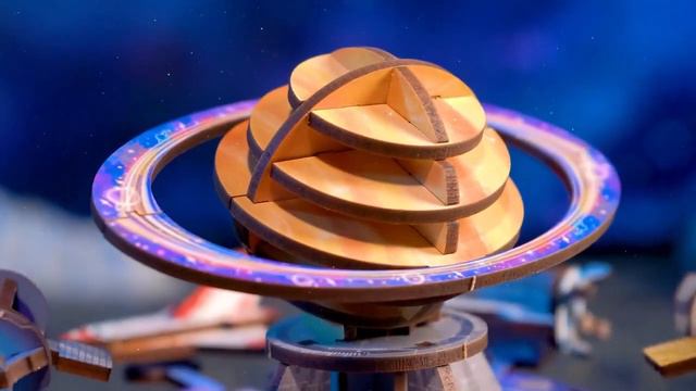 🌌🎶 Explore The Vast Cosmos: DIY 3D Wooden Puzzle Music Box 🚀🌠 смотреть онлайн