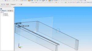 Разработка короба для механизма трансформации дивана Пантограф, Тик-Так. Вариант №1.Часть 1.