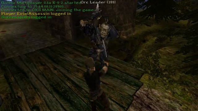 Gothic Multiplayer NPC Battle Demo смотреть онлайн