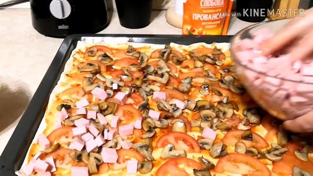 Пицца в духовке . Простой Рецепт смотреть онлайн