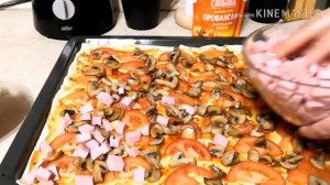 Пицца в духовке . Простой Рецепт