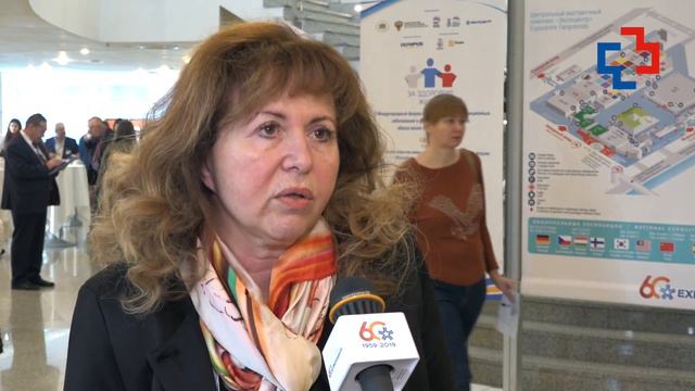 Вера Адамкова на Российской Неделе Здравоохранения-2019 смотреть онлайн