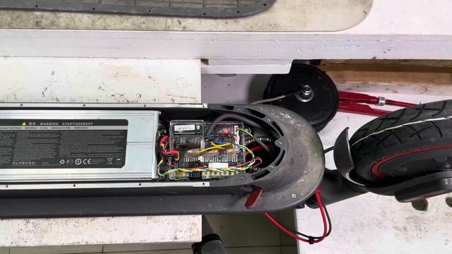 Электросамокат Xiaomi, немного про гидроизоляцию.