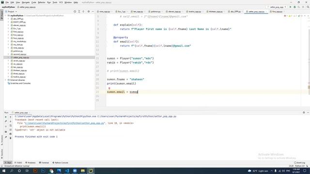 Object-Oriented Programming in Python | 17 | Setters And Property Decorators смотреть онлайн