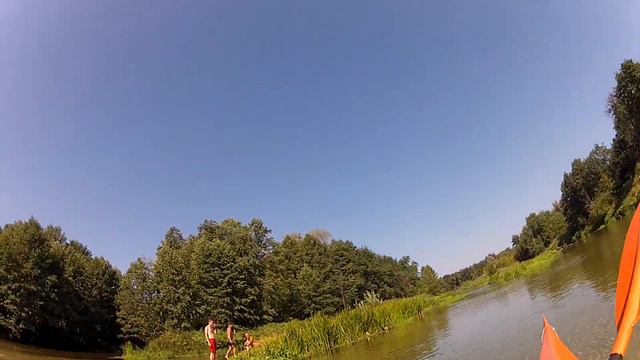 Илеть 22.08.2022. Меня учат,что по течению сплавляться легче. GOPR5097 смотреть онлайн