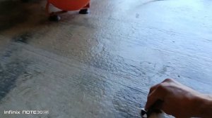 Бетонный пол БОЛЬШЕ НЕ ПЫЛИТ! Обработка бетонного пола в гараже после заливки.Тест.