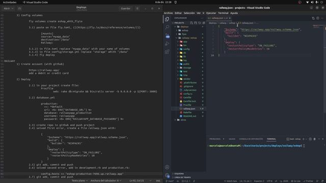 Despliegue de aplicación Ruby On Rails con Postgresql en ( Railway vs Fly.io ) смотреть онлайн