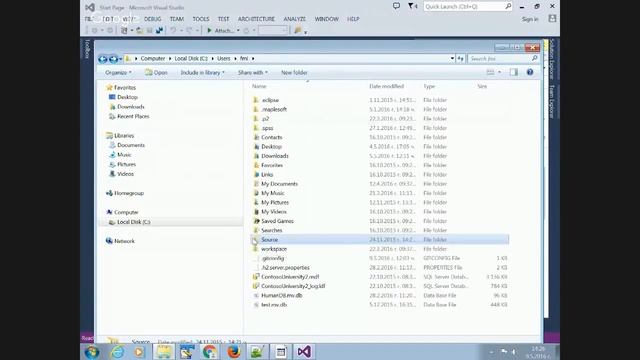 Работа с Git и GitHub във VisialStudio. ASP.NET MVC 1/2 смотреть онлайн