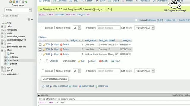 How to Fetch & Display Data in PHP | PHP & MYSQL | Part-3 | BitOxygen Academy смотреть онлайн